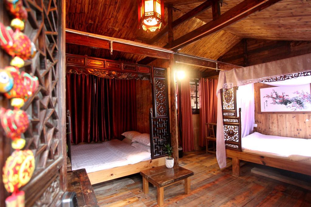شقة Old Street Courtyard هوانغشان الغرفة الصورة